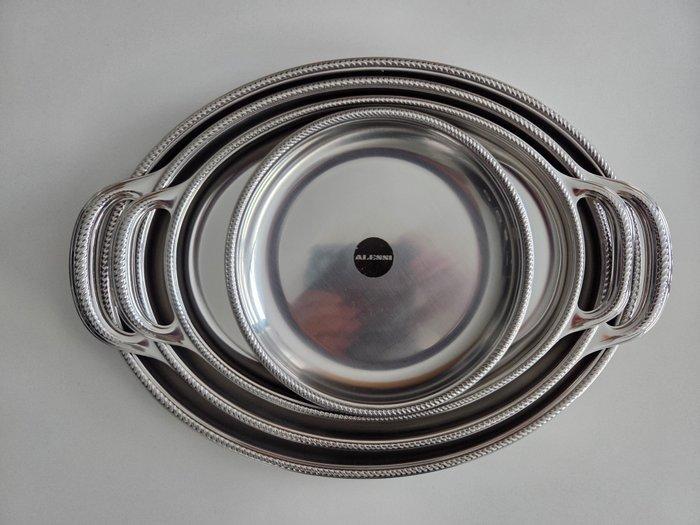 Alessi - Carlo Alessi - Schaal (4) - Nr. 145, 650 & 660 -, Antiquités & Art, Antiquités | Meubles | Chaises & Canapés