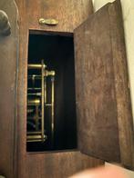 Taverne/pubklok - Hout, Messing - 1930-1940, Antiek en Kunst