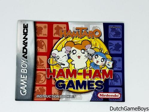 Gameboy Advance / GBA - Hamtaro - Ham-Ham Games - USA - Manu, Games en Spelcomputers, Games | Overige, Gebruikt, Verzenden