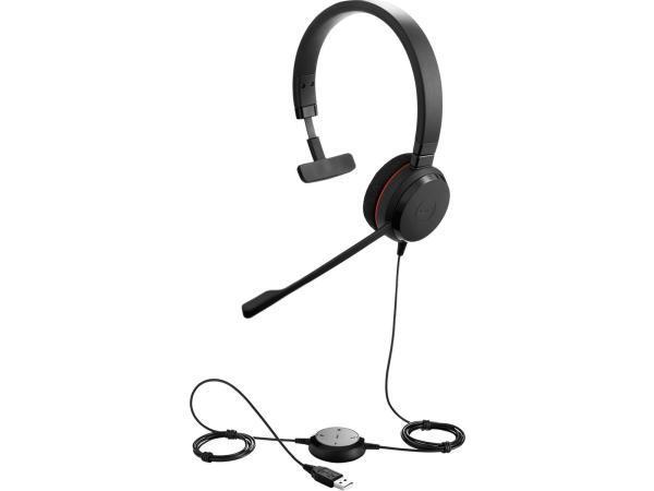 Veiling - Draadgebonden headsets Jabra Evolve 20 UC mono, Computers en Software, Headsets