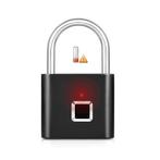 Hangslot Vingerafdruk - 10 Sets Fingerprints - Oplaadbare