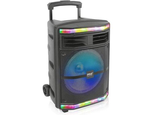 Pyle Bluetooth Luidspreker - Draagbare Speaker met Wielen -, Huis en Inrichting, Woonaccessoires | Overige, Nieuw, Verzenden