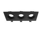 Triple - GU10 - armatuur - Greip - zwart, Huis en Inrichting, Lampen | Spots, Verzenden, Nieuw