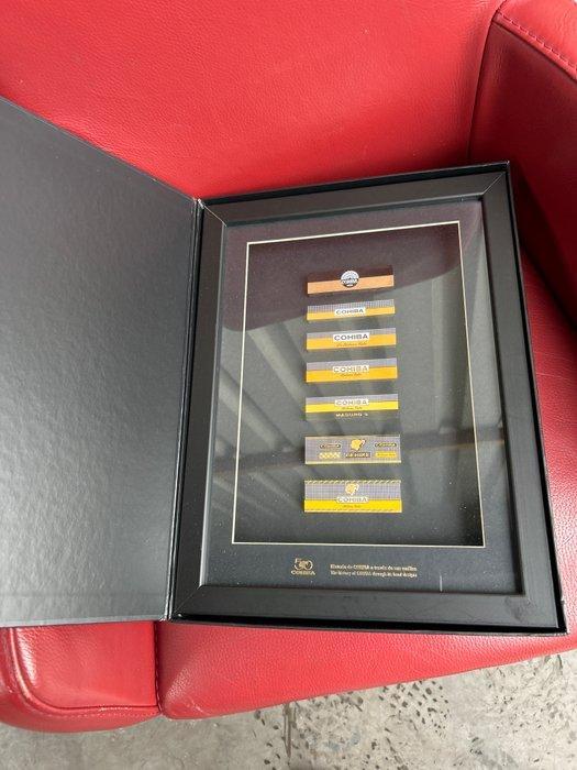 cohiba - Lijst - Hout, Glas - Cohiba celebration, Verzamelen, Rookartikelen, Aanstekers en Luciferdoosjes