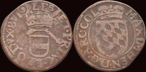 1650-1688 Southern Netherlands Liege Maximilian Heinrich..., Postzegels en Munten, Munten | Europa | Niet-Euromunten, België, Verzenden