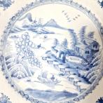 Porcelaine bleue et blanche Dynastie Qing en Chine -