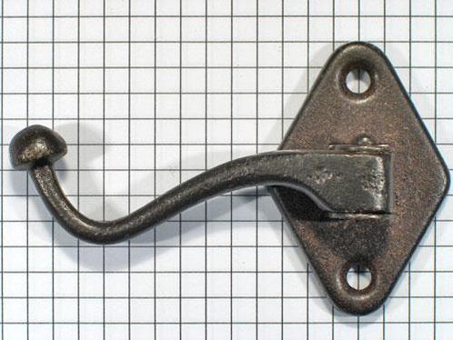 Kapstokhaak ijzer geroest, Huis en Inrichting, Woonaccessoires | Kapstokken, Nieuw, Overige materialen