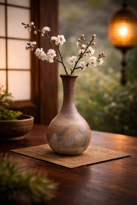 Vase - Céramique - Japon - Poterie authentique de Bizen, Antiquités & Art, Antiquités | Autres Antiquités