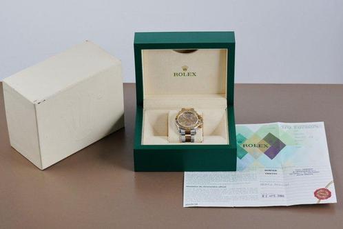 Rolex - Daytona Cosmograph Champagne 18K Yellow Gold / Steel, Handtassen en Accessoires, Horloges | Heren