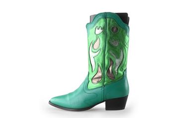 Sacha Cowboy laarzen in maat 39 Groen | 5% extra korting, Kleding | Dames, Verzenden, Zo goed als nieuw, Sacha, Groen