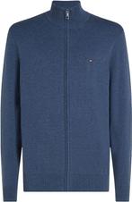 Tommy Hilfiger Vest Zip Indigo maat Maat 52/54 (L) Heren, Kleding | Heren, Truien en Vesten, Maat 52/54 (L), Tommy Hilfiger, Nieuw