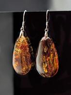 Barnsteen - Amber Teardrop Dangle Earrings – Warm Honey