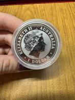 Australië. 1 Dollar 2001 Kookaburra, 1 Oz (.999) (Zonder, Postzegels en Munten
