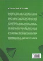 Statistiek voor economen 9789044128390 Luc Lauwers, Verzenden, Zo goed als nieuw, Luc Lauwers