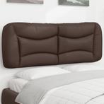 vidaXL Coussin de tête de lit marron 140 cm similicuir, Maison & Meubles, Chambre à coucher | Lits, Neuf, Verzenden