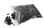 Zwart gekleurde houtjes (1800 stuks), 550 gram, Nieuw, Verzenden