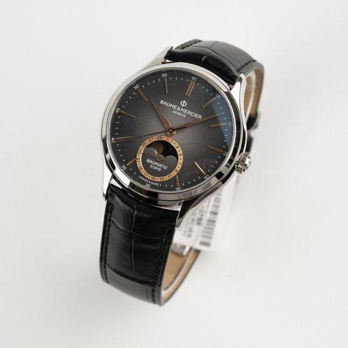 Baume & Mercier - Black Clifton Watch  - BRAND NEW -, Bijoux, Sacs & Beauté, Montres | Hommes