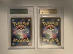 Pokémon - 2 Graded card - Pikachu 020 Carte promo - Beckett