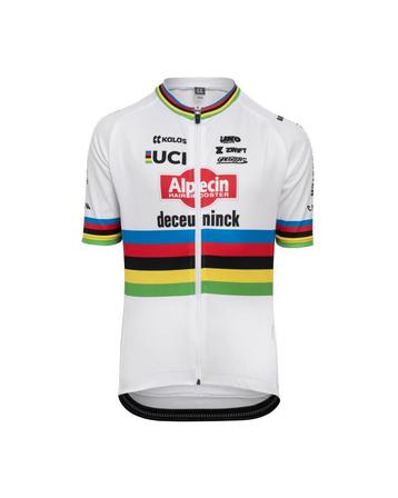 Kids Fietsshirt ALPECIN-DECEUNINCK WERELDKAMPIOEN beschikbaar voor biedingen