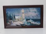 Thomas Kinkade Light your way home Lit Canvas Print met..., Verzamelen, Spoorwegen en Tram, Ophalen of Verzenden, Zo goed als nieuw