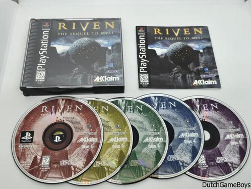 Playstation 1 / PS1 - Riven: The Sequil To Myst + Reg. Card, Games en Spelcomputers, Games | Sony PlayStation 1, Gebruikt, Verzenden