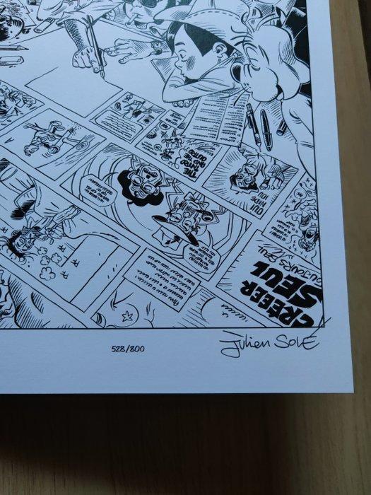 Gotlib - Une vie en bandes dessinées + frontispice - C - 1, Boeken, Stripverhalen