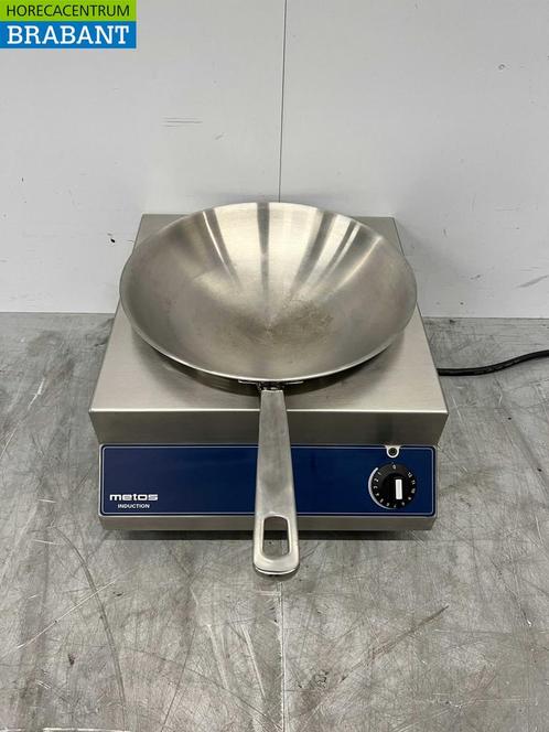 Acier inoxydable Scholl (Metos) Induction wok brûleur wok, Zakelijke goederen, Horeca | Overige, Verzenden