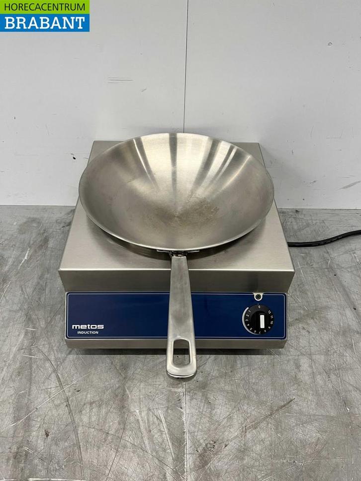 Acier inoxydable Scholl (Metos) Induction wok brûleur wok, Zakelijke goederen, Horeca | Overige, Verzenden