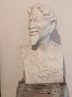 Buste, Fauno - 57 cm - Carrara marmer