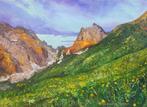 Stanislav Kunchev 1984 - Alpine serenity - Carnic Alps