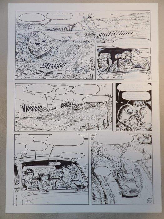 Bosschaert, Jan Sam 9 - Dubbel en Dwars - originele pagina +, Livres, BD