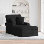 vidaXL Chaise Lounge met Rok met kussen met kussen 3 pcs, Huis en Inrichting, Verzenden, Nieuw