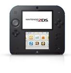 Nintendo 2DS Console - Zwart/Blauw (3DS Console), Verzenden, Gebruikt