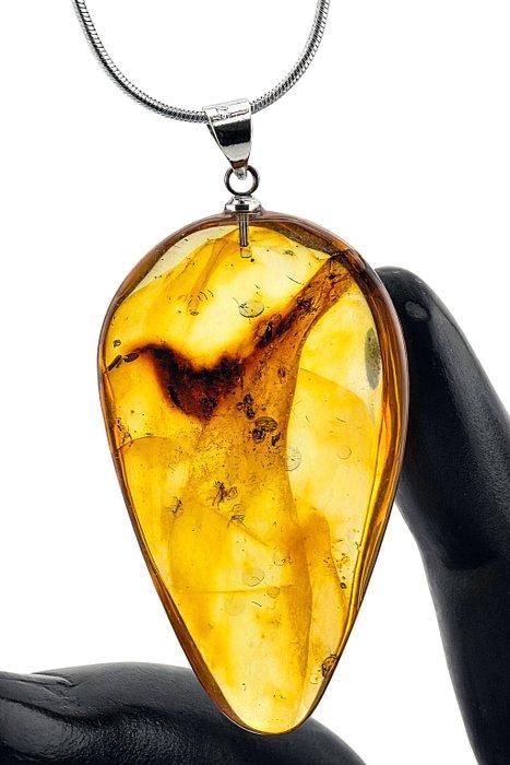 Barnsteen - Multi Inclusion Baltic Amber – 3 MOSQUITOS, Collections, Minéraux & Fossiles