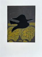 Georges Braque (1882-1963) - Oiseau au fleurs jaunes