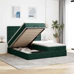 vidaXL Ottoman bed met matrassen 180x200cm fluweel, Huis en Inrichting, Slaapkamer | Bedden, Verzenden, Nieuw