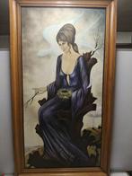 Walt DAquavilia (1932) - Madonna met een nest, Antiek en Kunst, Kunst | Schilderijen | Modern