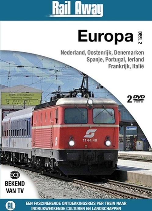 Rail Away - Europa deel 2 (2 dvd) op DVD, CD & DVD, DVD | Documentaires & Films pédagogiques, Envoi