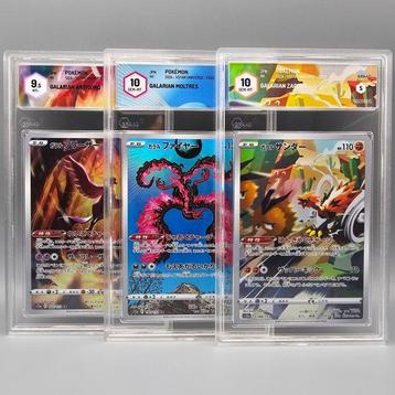 Tris Art Rare Galarian Legendary (Vstar Universe) - 3 Graded