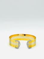 Cartier - Bracelet 18 carats dor blanc jaune Diamant