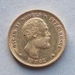 Norvège. Oscar II. 10 Kroner 1902 RARE, Postzegels en Munten, Postzegels | Europa | Rusland, Gestempeld