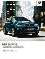 2013 BMW X6 BROCHURE DUITS, Livres