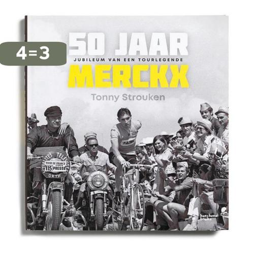 50 JAAR EDDY MERCKX: JUBILEUM VAN EEN TOURLEGENDE, Boeken, Hobby en Vrije tijd, Zo goed als nieuw, Verzenden