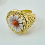 Bloedkoraal - Zilver, Verguld - Ring - CAMMEO, Italiaans, Antiek en Kunst