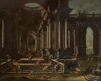 Pietro Cappelli (?-1724), Attr. - Expulsion of the merchants, Antiek en Kunst