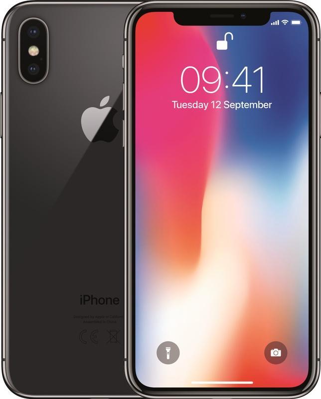 nieuwstaat Apple iPhone 10 (X) 64GB zwart + nieuwe accu 100%, Telecommunicatie, Mobiele telefoons | Apple iPhone, Zo goed als nieuw