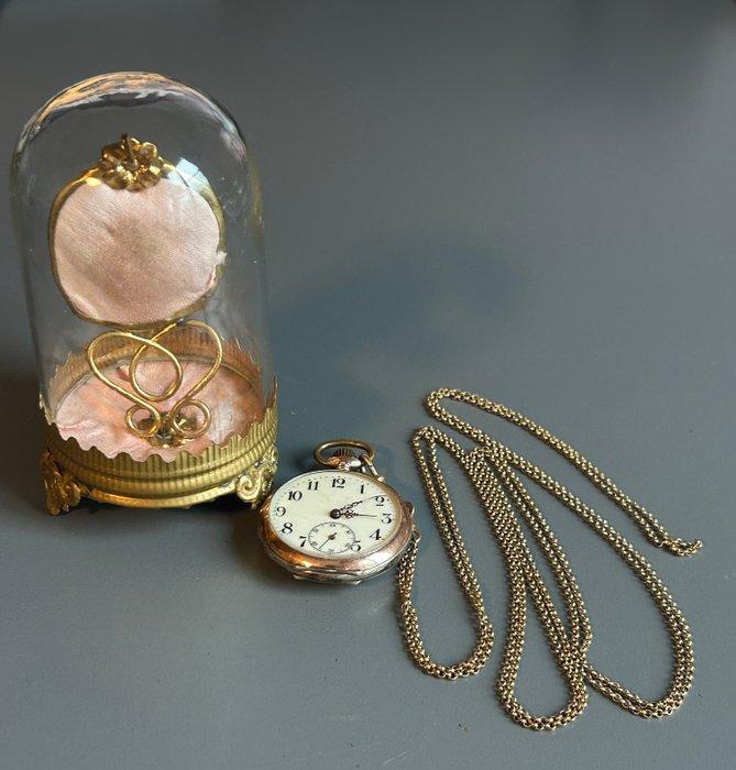 fickur+fickurshållare - 17395 - 1900-1949, Handtassen en Accessoires, Horloges | Heren