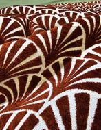 JACQUARD fluweel, zware luxe geweven Art Deco stof - Luxe, Antiquités & Art