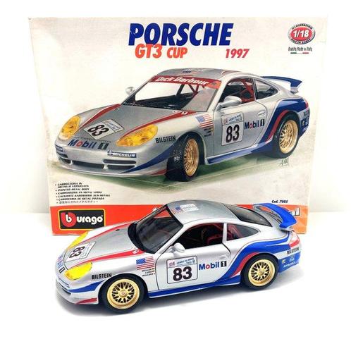Bburago 1:18 - 1:18 - Porsche 911 GT3 Cup - Kit métallique, Hobby en Vrije tijd, Modelauto's | 1:5 tot 1:12