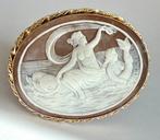 Cameo - 9 kt. Geel goud, 9-karaats goud Cameo afgebeeld met